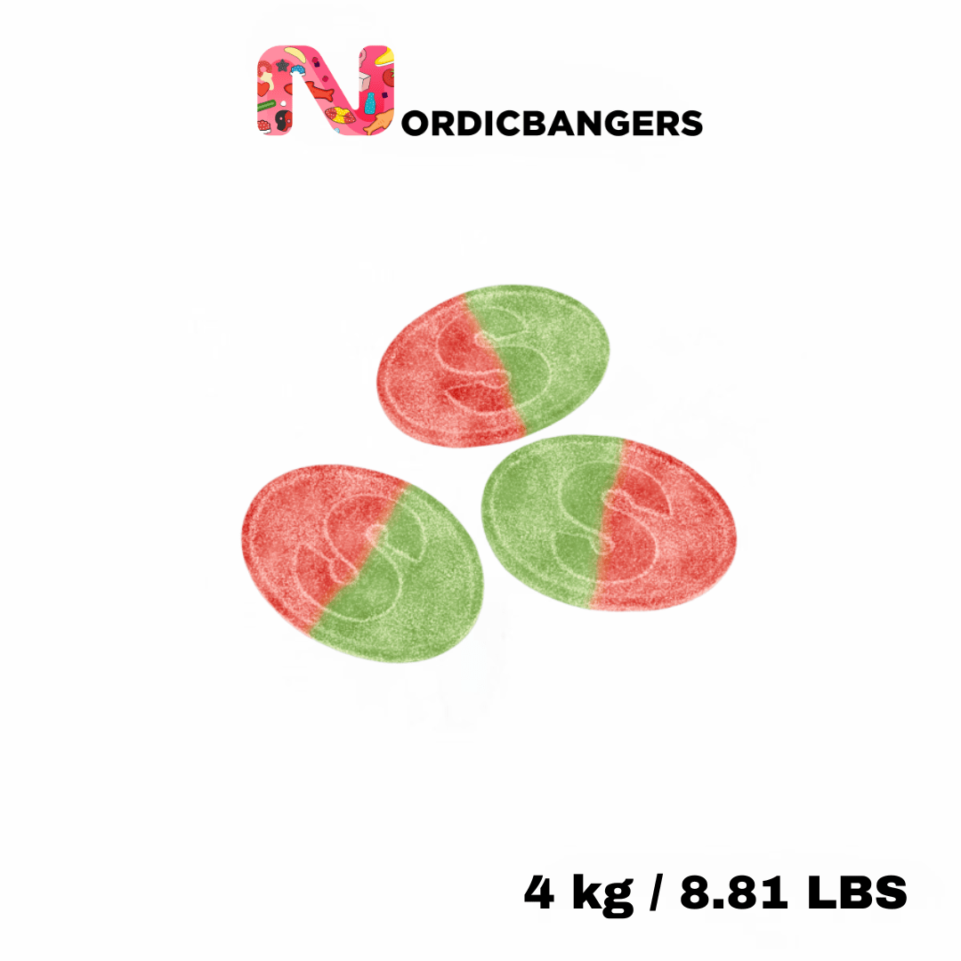 Swedish Candy - S - mark SOUR STRAWBERRY - Nordicbangers