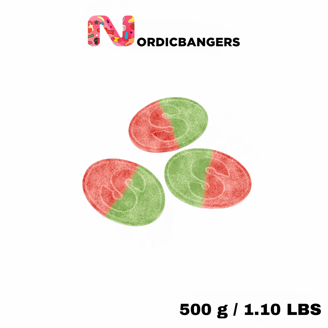 Swedish Candy - S - mark SOUR STRAWBERRY - Nordicbangers