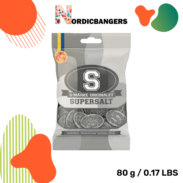Swedish Candy - S - Marks Super Salty - Nordicbangers