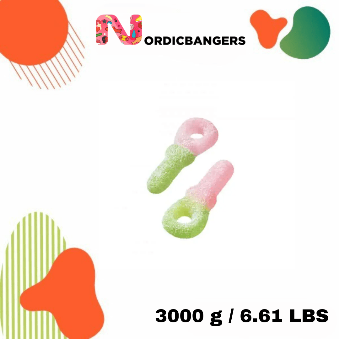 Swedish Candy - Sour Watermelon Dummies - Nordicbangers