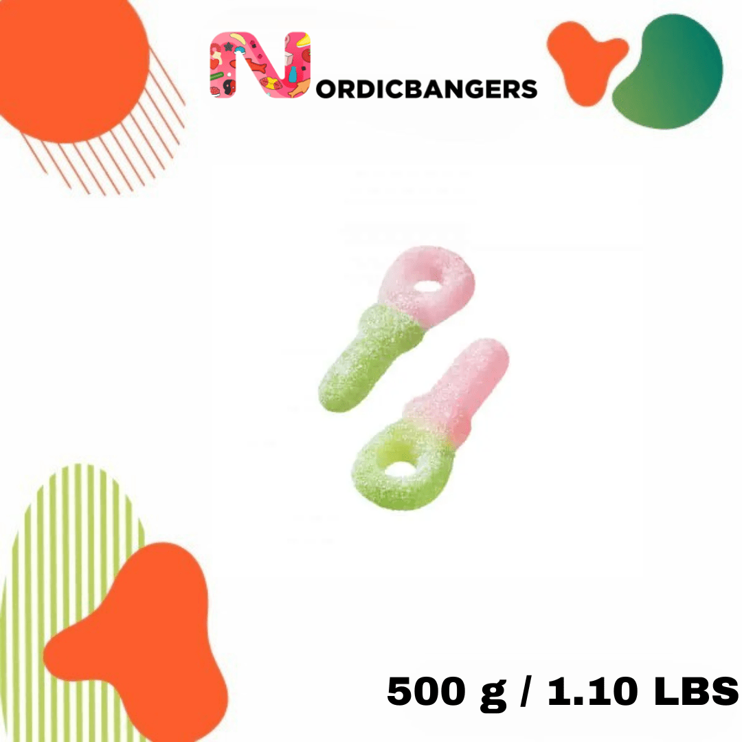 Swedish Candy - Sour Watermelon Dummies - Nordicbangers