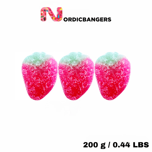Swedish Candy - Strawberries - Nordicbangers