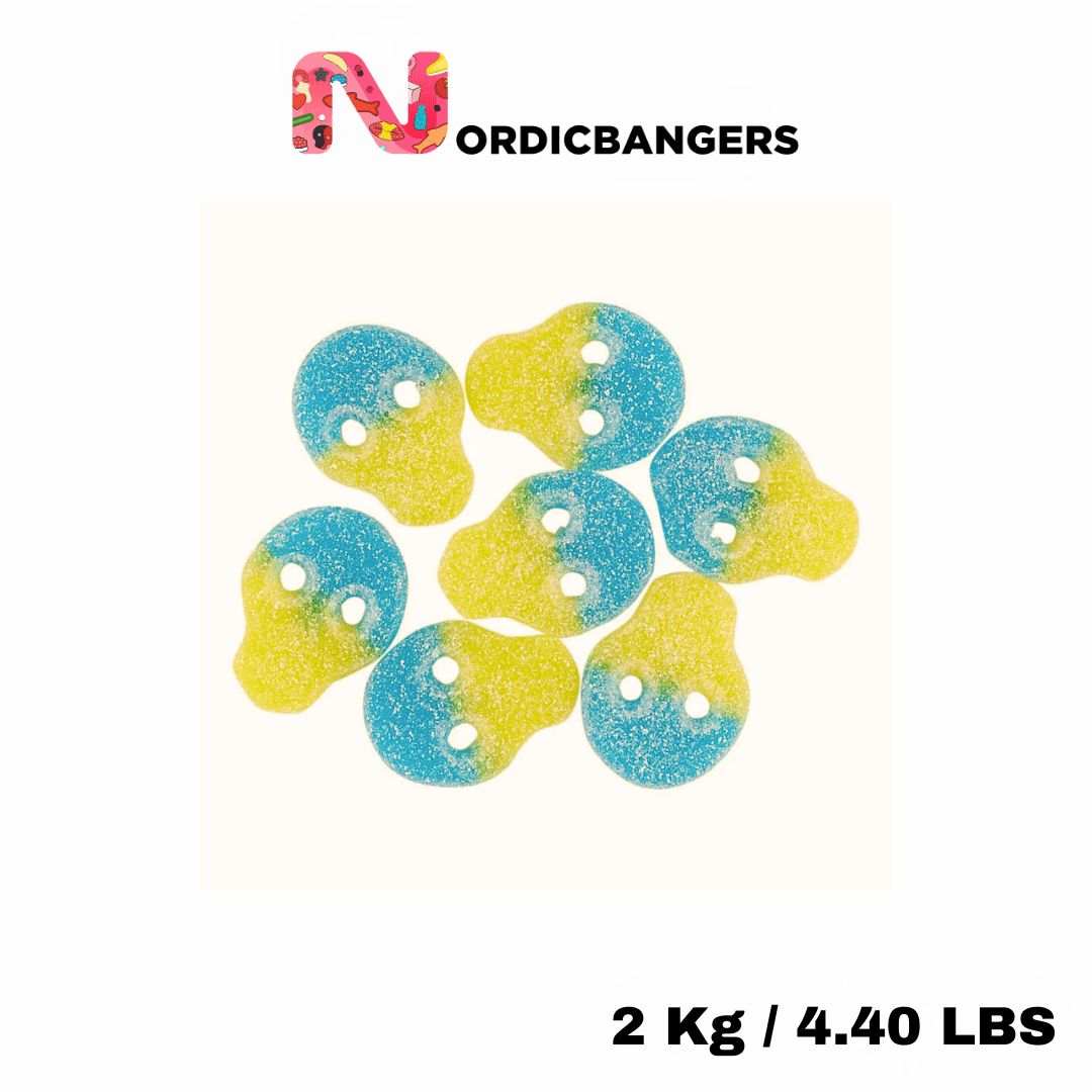 Swedish candy - Swedish sour skull - Nordicbangers