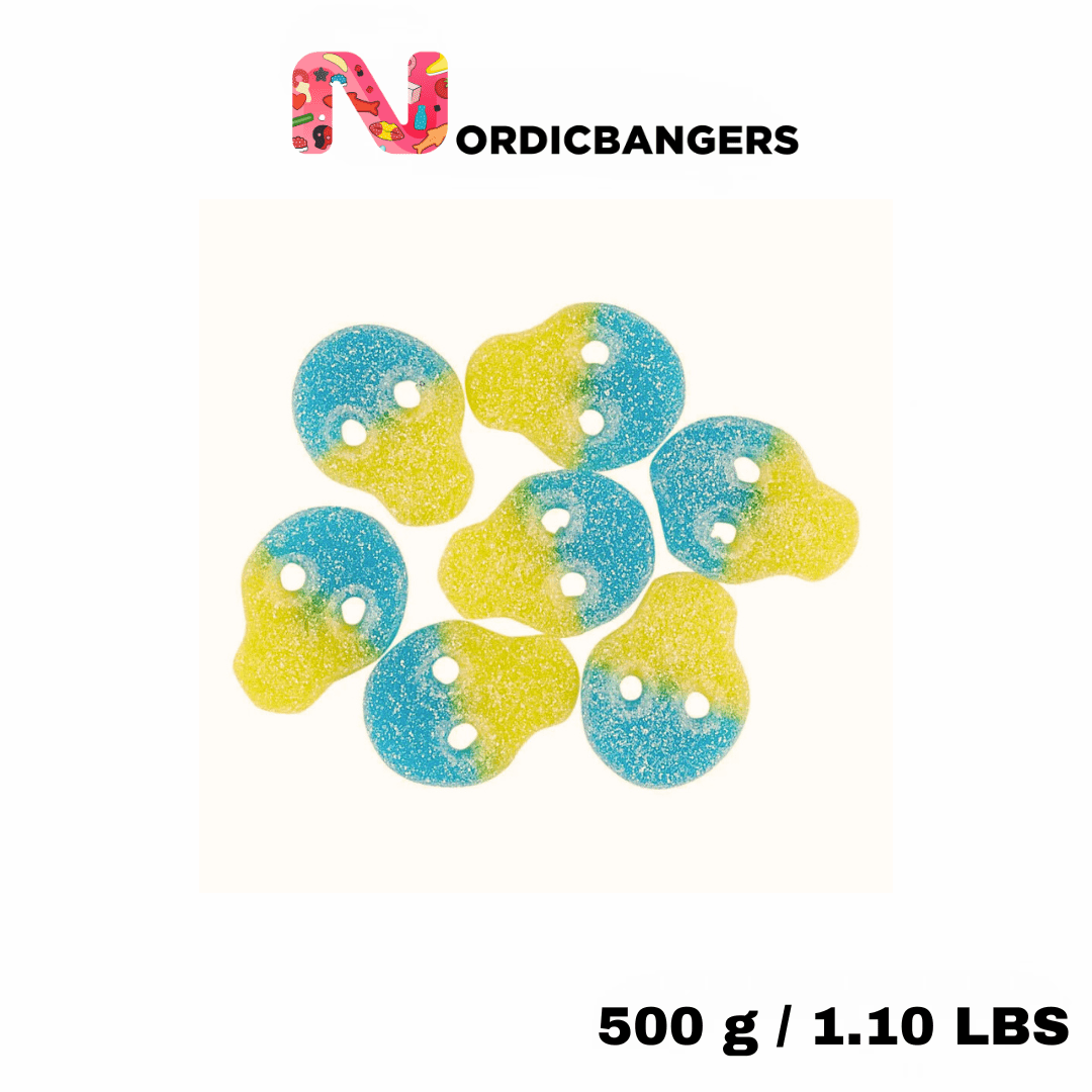 Swedish candy - Swedish sour skull - Nordicbangers