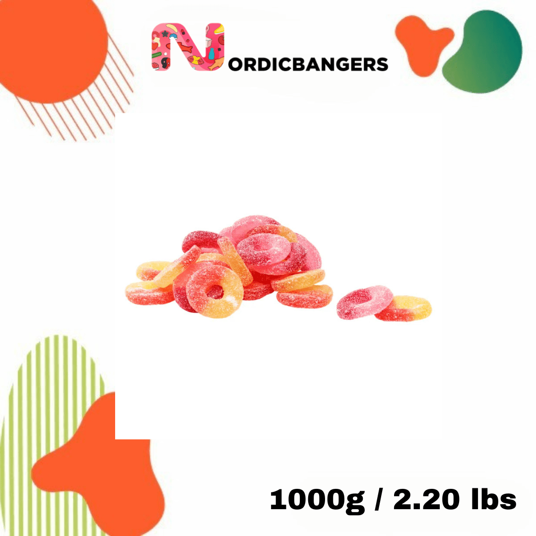 Swedish Candy - TUTTI FRUTTI RINGS - Nordicbangers