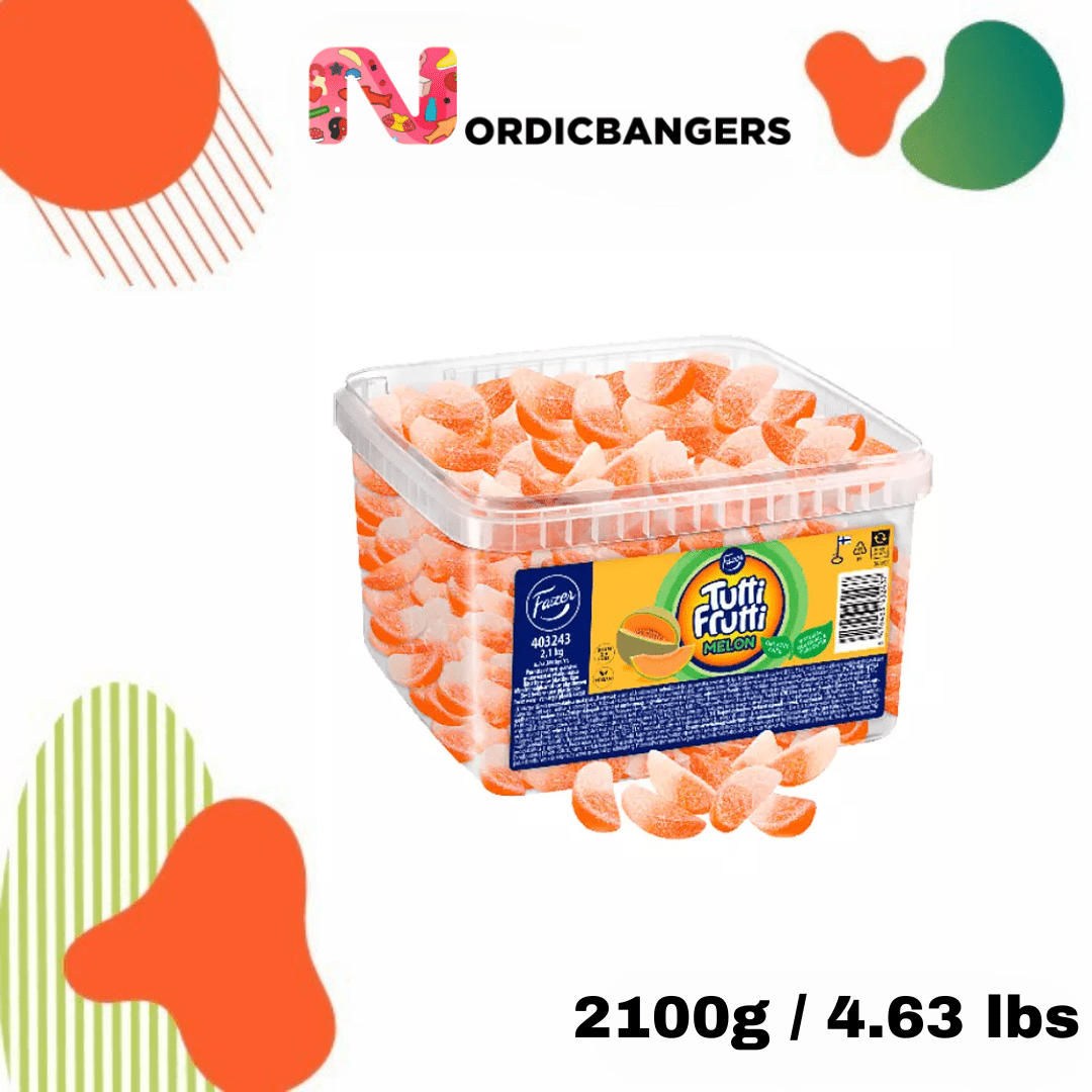 Swedish Candy - Tutti Frutti Sour Melon - Nordicbangers