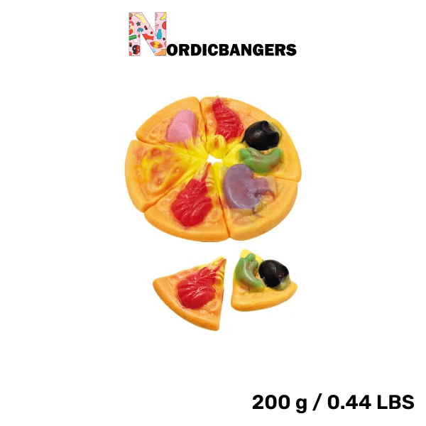 Swedish Candy - VIDAL Filled Pizzas - Nordicbangers