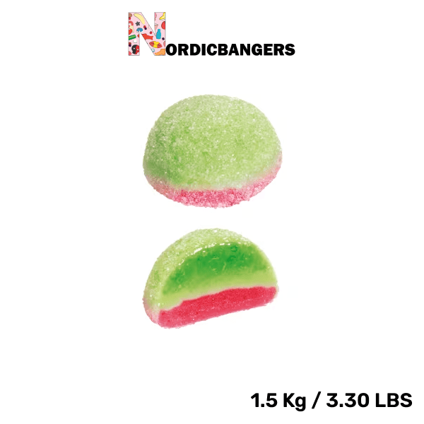 Swedish Candy - VIDAL Fizzy Melon - Nordicbangers