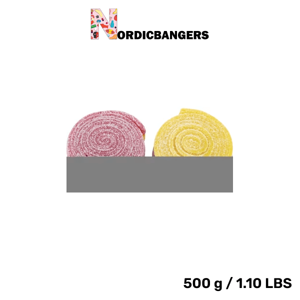 Swedish Candy - VIDAL Strawberry Lemon Roll - Nordicbangers