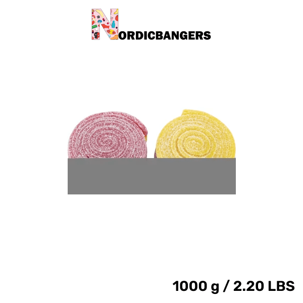 Swedish Candy - VIDAL Strawberry Lemon Roll - Nordicbangers