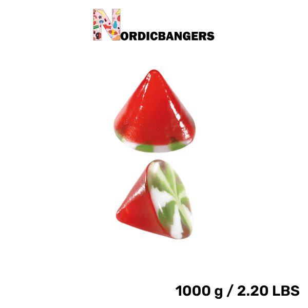 Swedish Candy - VIDAL Twisted Filled Cones - Nordicbangers