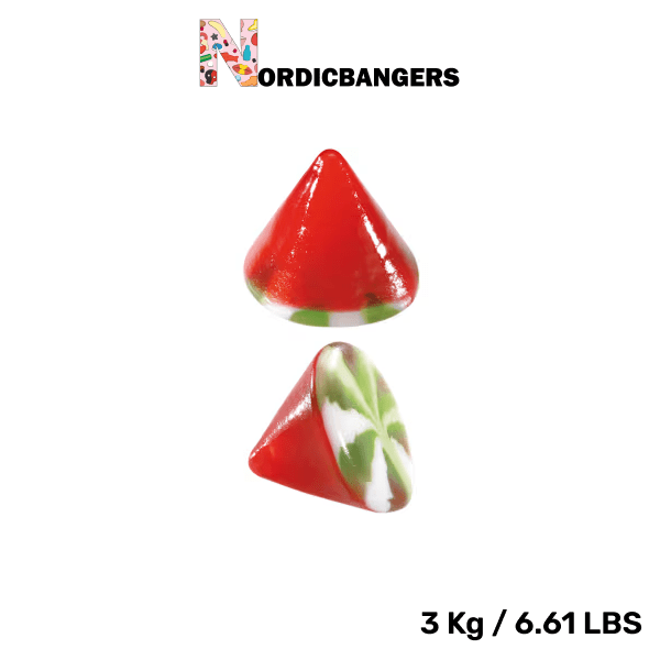 Swedish Candy - VIDAL Twisted Filled Cones - Nordicbangers