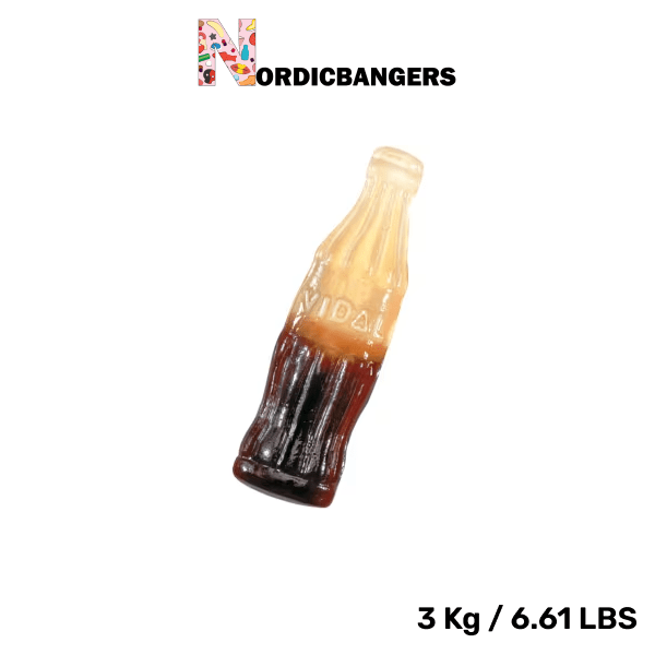 Swedish Candy - VIDAL XL Cola Bottles - Nordicbangers