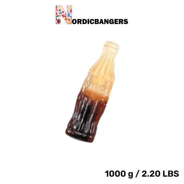 Swedish Candy - VIDAL XL Cola Bottles - Nordicbangers