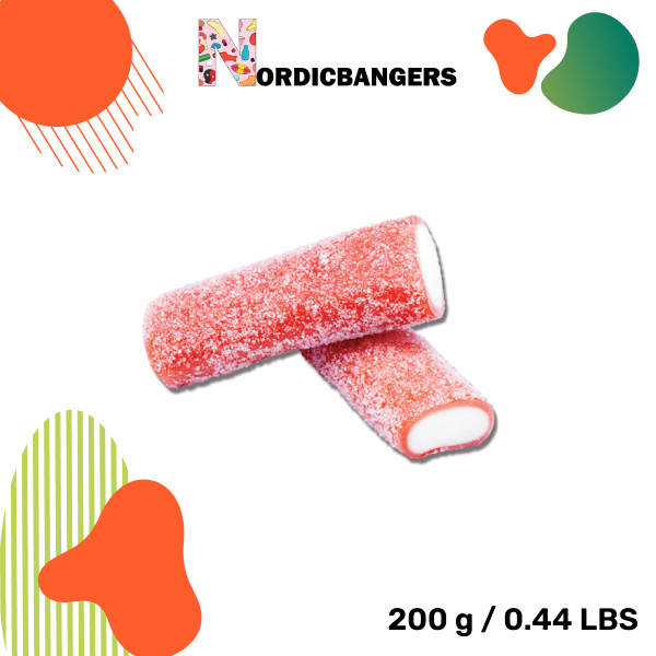 Swedish Candy - VIDAL XL Sour Strawberry - Nordicbangers