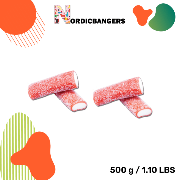 Swedish Candy - VIDAL XL Sour Strawberry - Nordicbangers