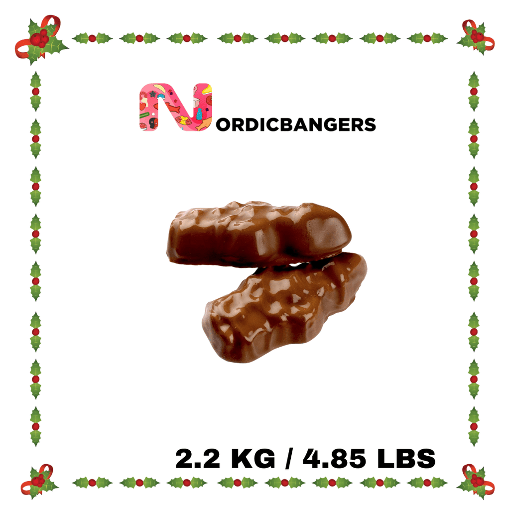 Swedish Christmas Candy - Aroma Chocolate Covered Santa Marshmallows - Nordicbangers