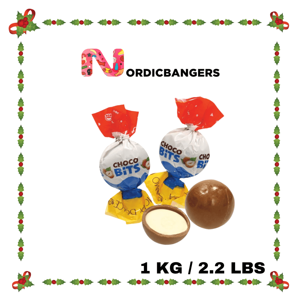 Swedish Christmas Candy - CHOCO BITS PRALIN - Nordicbangers