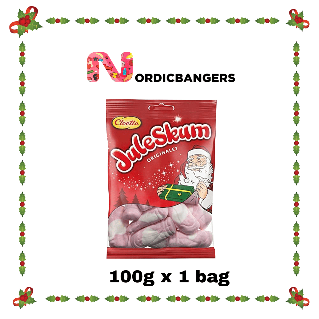 Swedish Christmas Candy - Cloetta Juleskum Original 100g - Nordicbangers