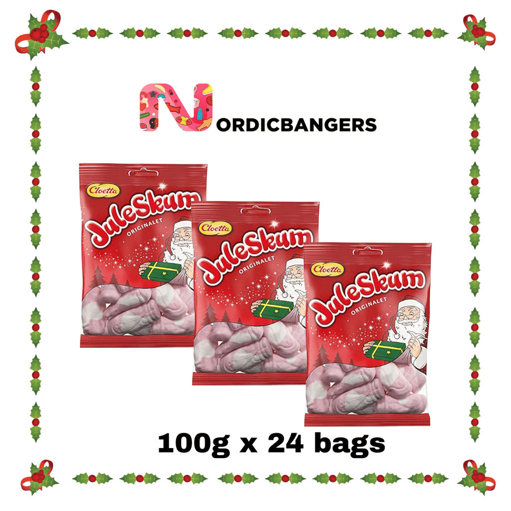 Swedish Christmas Candy - Cloetta Juleskum Original 100g - Nordicbangers