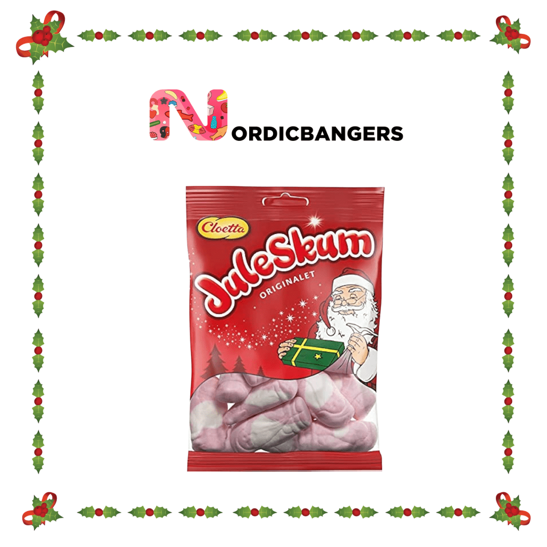 Swedish Christmas Candy - Cloetta Juleskum Original 100g - Nordicbangers