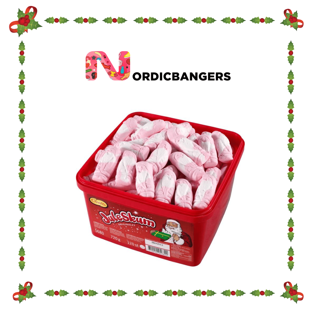 Swedish Christmas Candy - Cloetta Juleskum Original - Nordicbangers