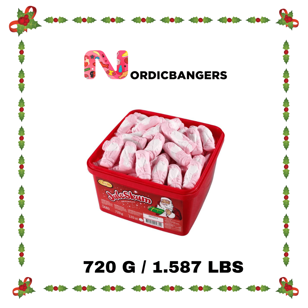 Swedish Christmas Candy - Cloetta Juleskum Original - Nordicbangers