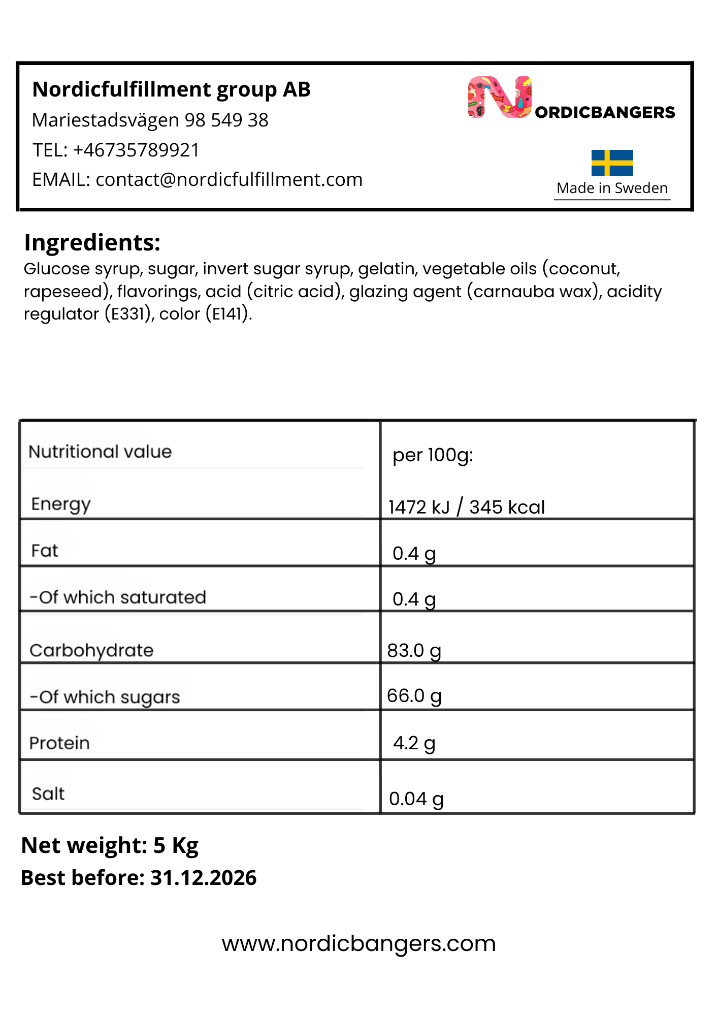 Swedish Christmas Candy - Cloetta Juleskum Xmas Trees – 100 g - Nordicbangers