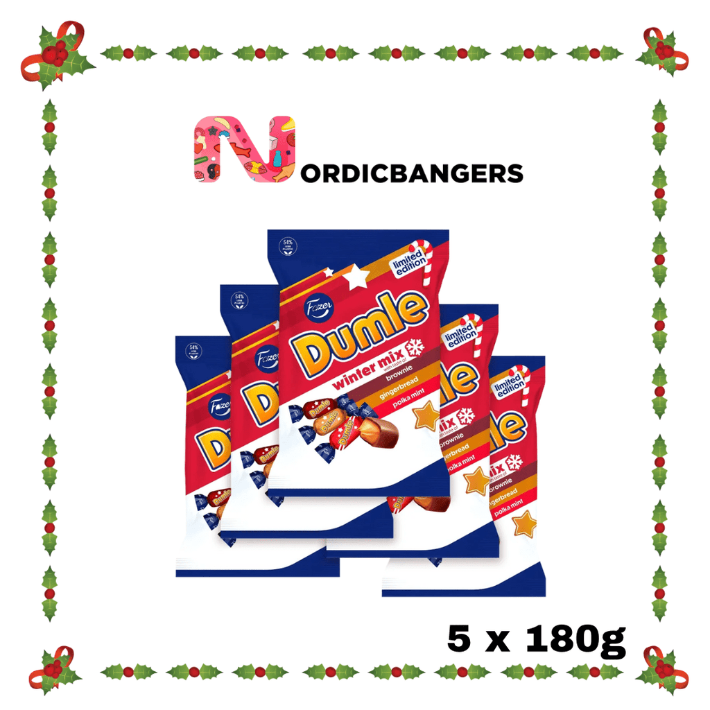 Swedish Christmas Candy - Dumle Winter Mix - Nordicbangers