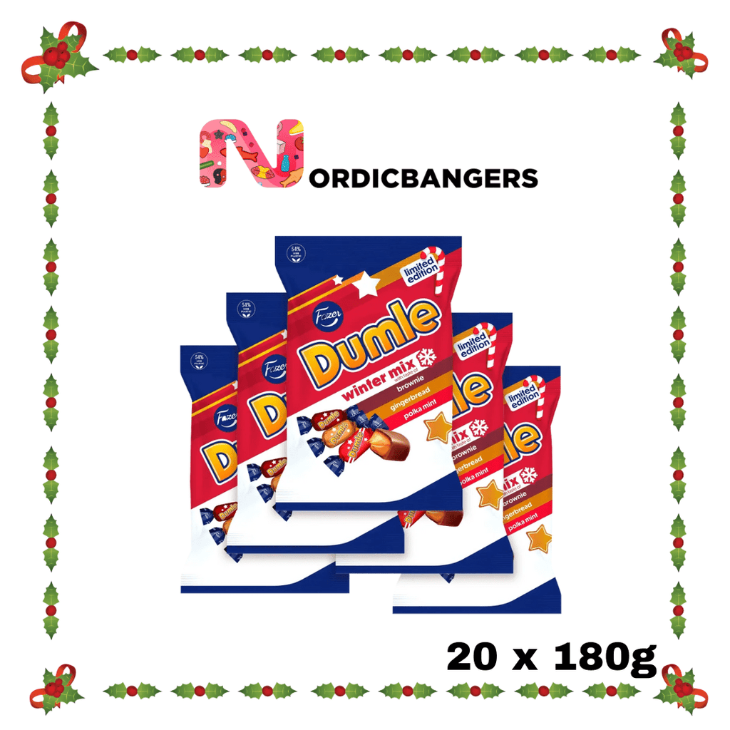 Swedish Christmas Candy - Dumle Winter Mix - Nordicbangers