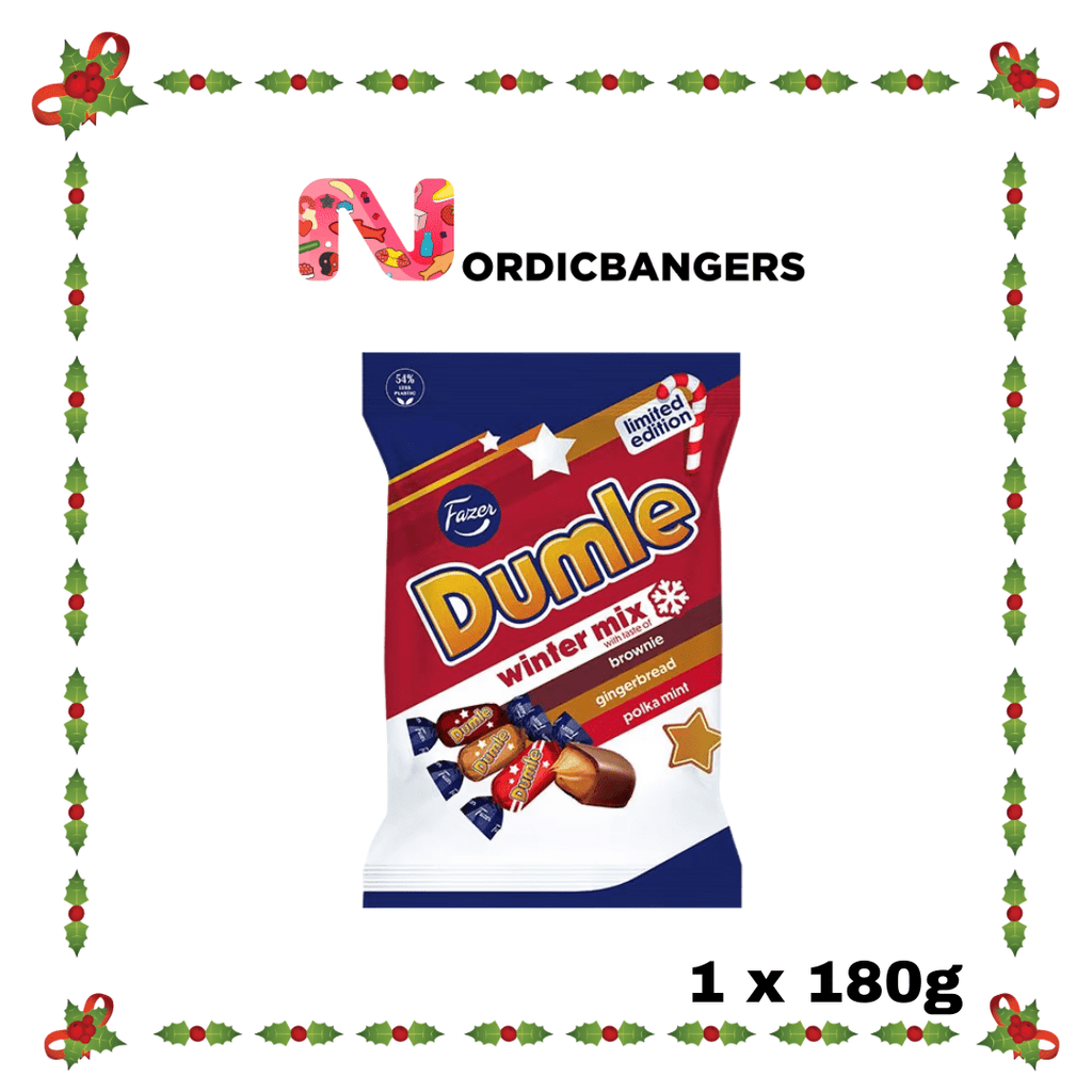 Swedish Christmas Candy - Dumle Winter Mix - Nordicbangers