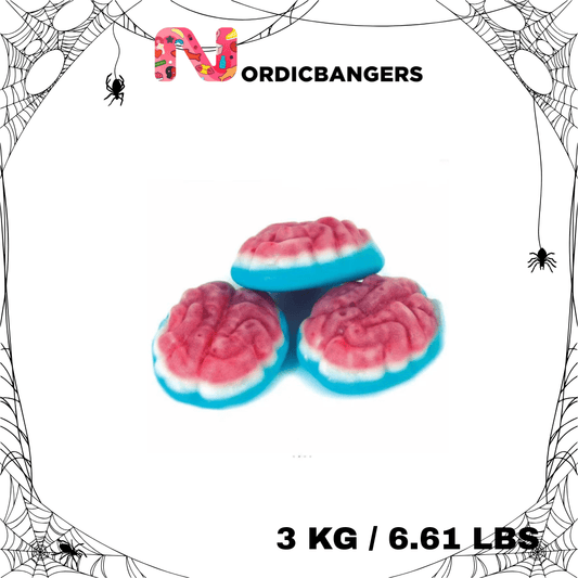 Swedish halloween candy - Jelly brains - Nordicbangers