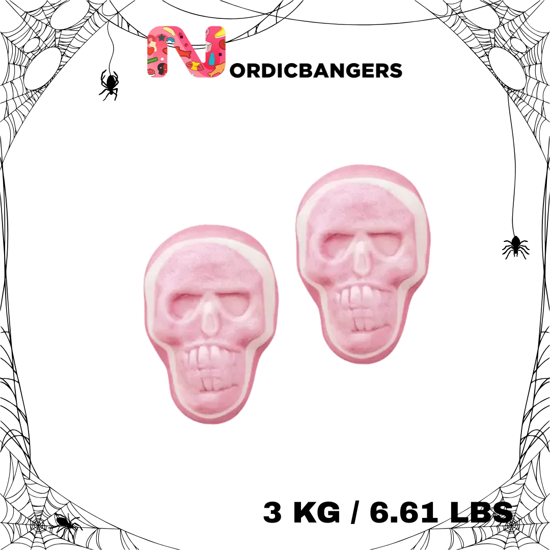 Swedish halloween candy - Jelly skulls - Nordicbangers