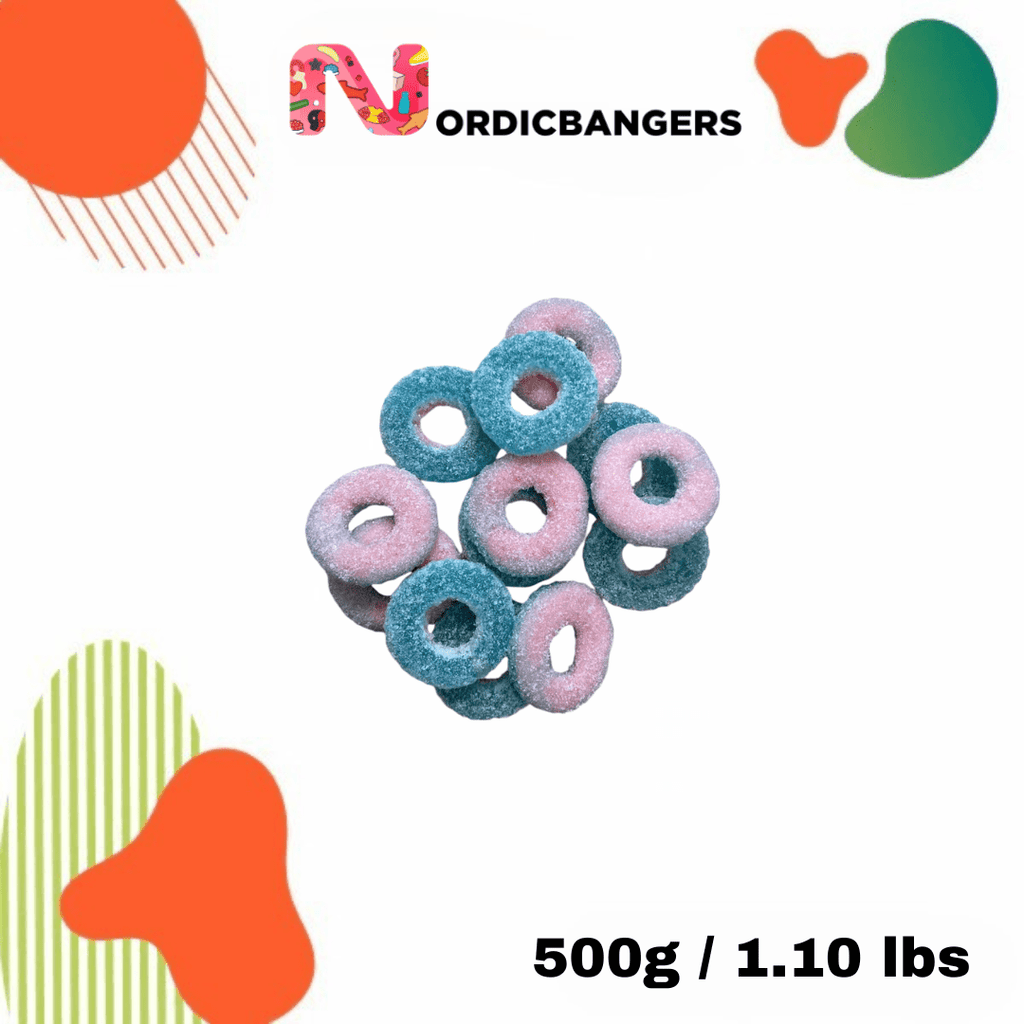 Swedsih Candy - FIZZY RINGS - Nordicbangers