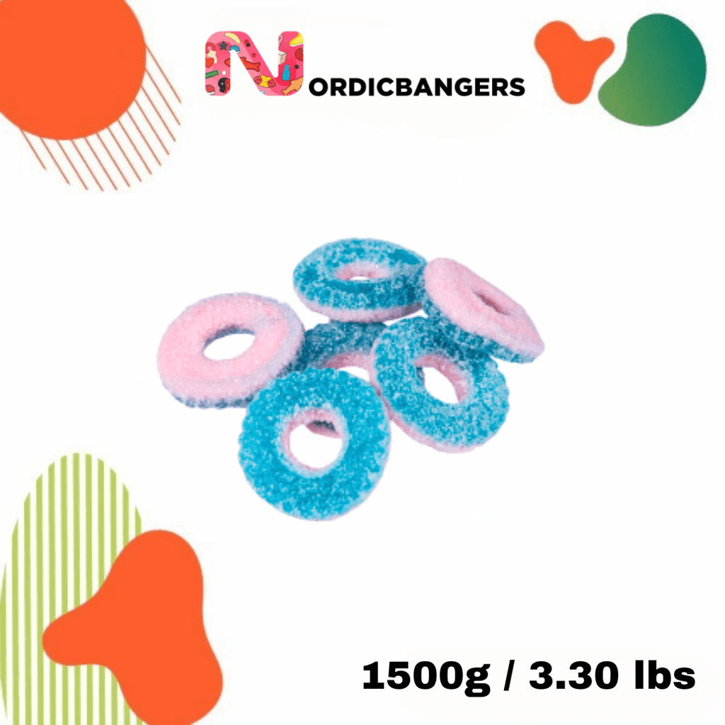 Swedsih Candy - FIZZY RINGS - Nordicbangers