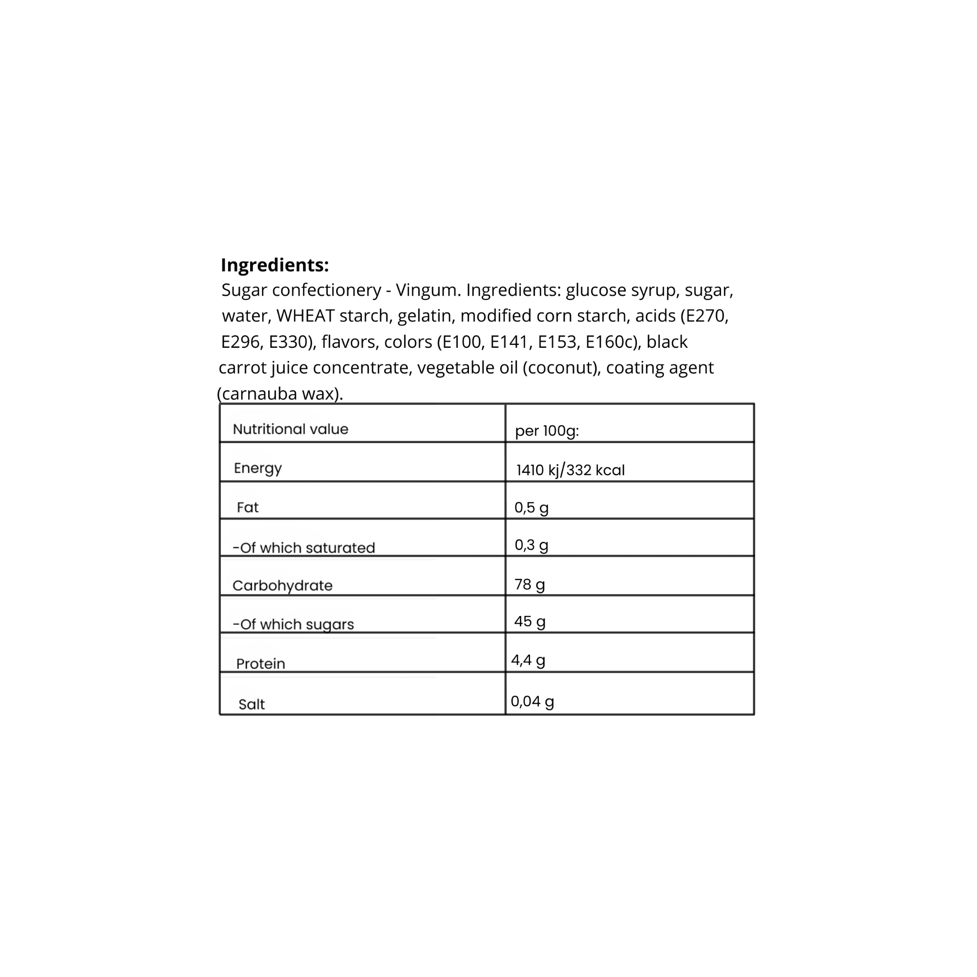 Winegums - Nordicbangers